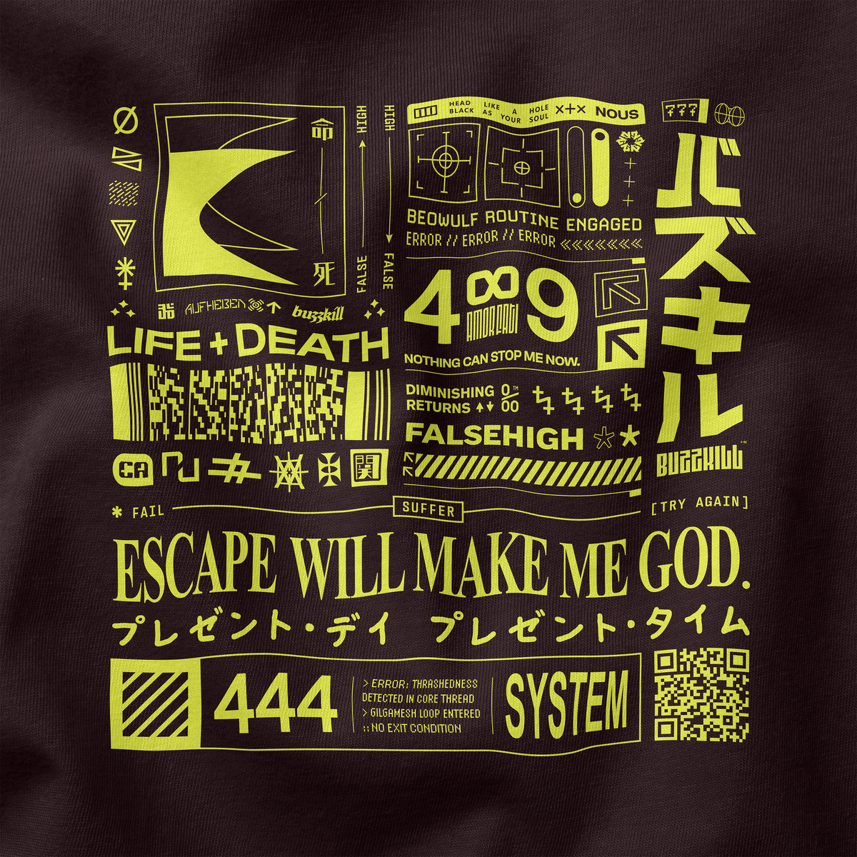 SYSTEM / 01 _ LIFE + DEATH //